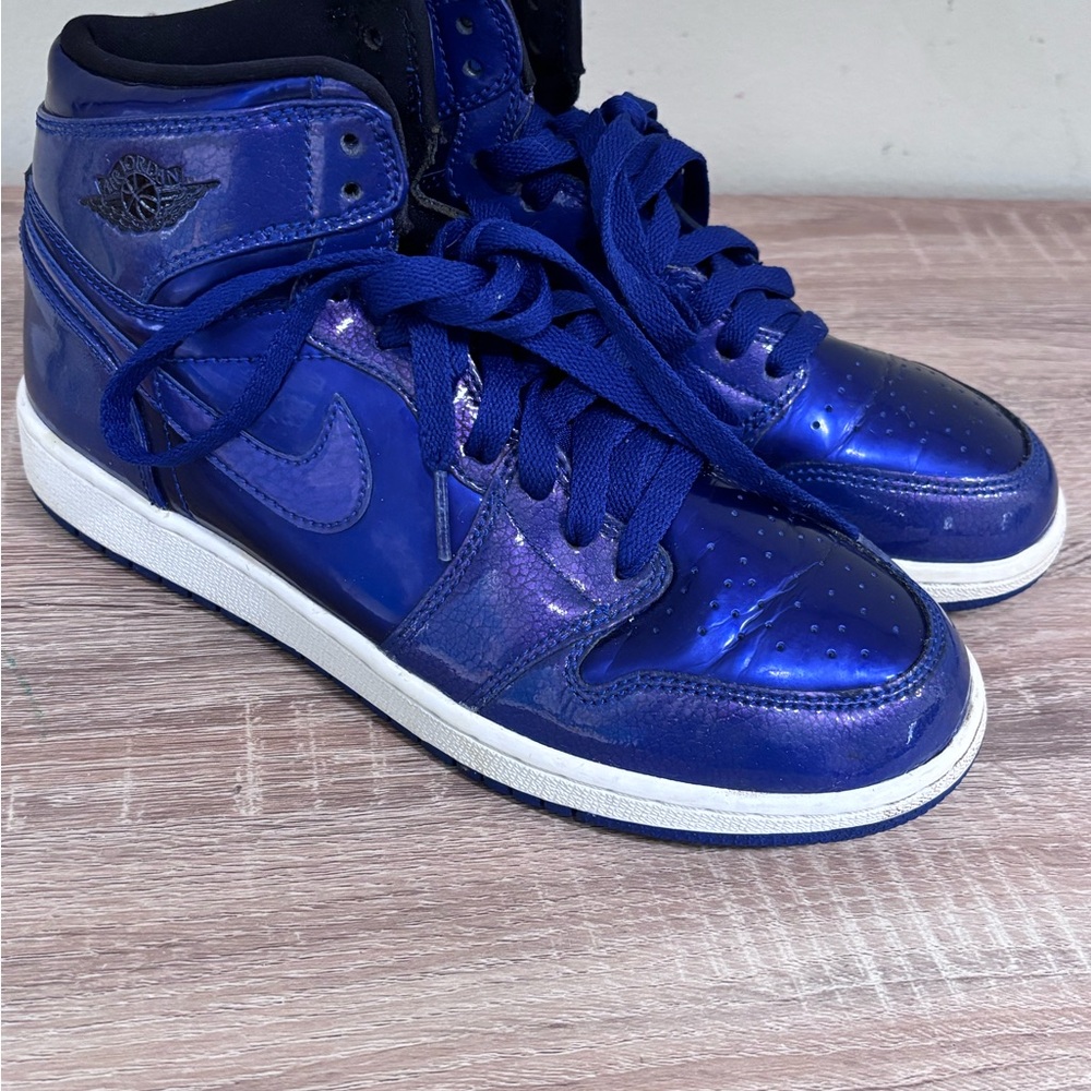 Nike Air Jordan Retro 1  Kids Sneakers - Deep Royal